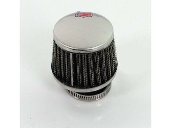 Air filter for Bing silver 60mm 67mm for Puch Maxi, Zündapp ZD GTS, Hercules, KTM, Kreidler