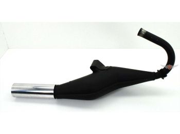 Exhaust black 32mm 550mm for MBK, 51 Mobylette
