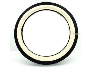 Tires Continental 2-3/4 x 17 47 J KKS 10 whitewall for Zündapp KS 50, GTS, C, Sport Combinette, Kreidler Florett, Puch Monza, Hercules K MK, Miele, DKW, Rixe, Gritzner