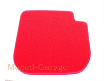Air filter foam red for Derbi, GPR 50