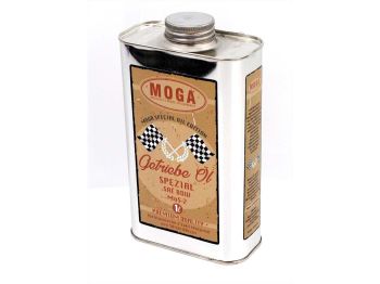 Gearbox oil MOGA SAE 80 1 liter tin can for Zündapp, Kreidler, Hercules, Puch, Simson, Miele, DKW, NSU, KTM Moped Mokick