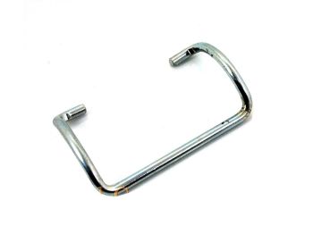 Clamping bracket metal chrome for Kreidler, Flory