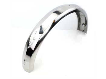 Mudguard Pränafa chrome INOX for Puch, Maxi N, moped, moped, mokick