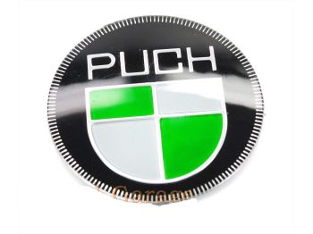 Tank emblem self-adhesive diameter 54mm for Puch X moped, maxi