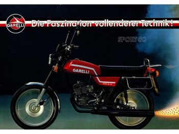 Brochure for Garelli Sport 80