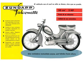 Brochure Falconette for