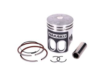 piston set Naraku 50cc 12mm wrist pin for 1E40QMB = NK101.42.2