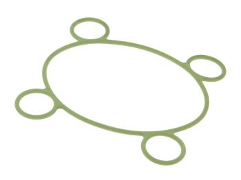 cylinder head gasket inner for Piaggio LC