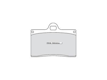 brake pads Naraku organic for Aprilia RS 50 14-16, RS4 125, Cagiva Mito 125, Derbi GPR 50 2T Euro2 / 125 4T Euro3