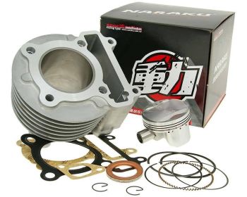 cylinder kit Naraku 155cc forged piston for Yamaha Cygnus, BWs 5ML 4V
