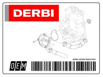 Kolben Satz (B) OEM für Piaggio / Derbi Motor D50B0 (Graugusszylinder) = PI-8770700002