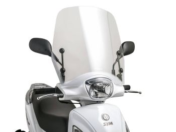 windshield Puig T.S. transparent / clear for SYM Symphony S, SR 50, 125, 150