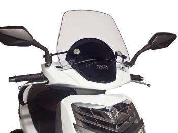 windshield Puig Trafic transparent / clear for SYM HD 200i EVO 08-14