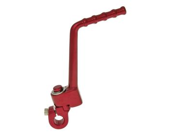 kickstart lever aluminum red for Derbi EBE, D50B0