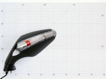 mirror right for Derbi GPR 50, 125 (04-08)