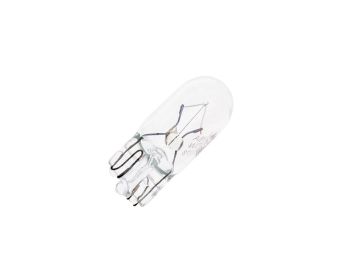 turn signal bulb clear with glass base W3W (T10) W2,1x9,5d 12V 3W