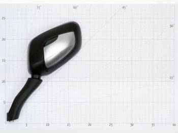 mirror right E-marked for SYM Euro MX, Shark, VS 125, 150