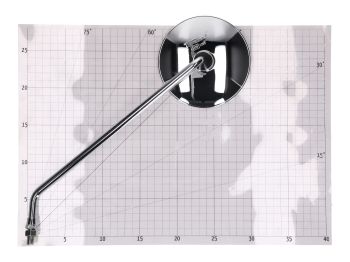 mirror right M10 chromed for Vespa Classic, LML Star