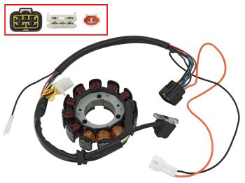 Sno-X Stator Polaris före 13.08.2002
