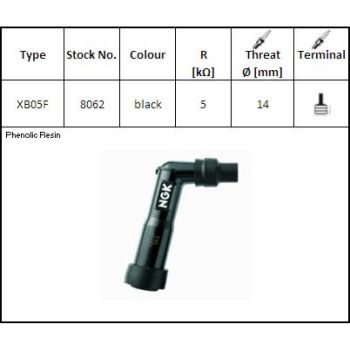 SPARK PLUG CAP XB05F