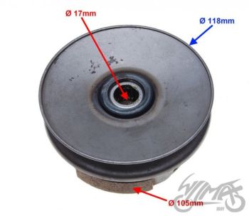 Sidur ilma sidurikojata DIA. 107,4mm 4T, TGB, DIO