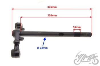 PÓŁKA DOLNA WIDELCA ZE SZTYCĄ QT-4