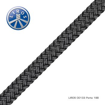 Porto Black 12mm x 200m