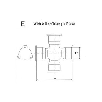 Kardaanirist gmb 50x152,6