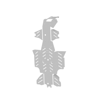 Põhjakaitse täis komplekt (alumiinium): Yamaha Grizzly 450: (2009-2010)