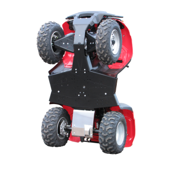 Põhjakaitse täis komplekt (plastik / alumiinium) Honda TRX 500 FE / FPE