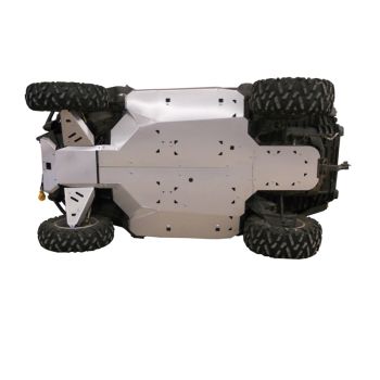 Põhjakaitse täis komplekt (alumiinium): CanAm Commander: 800 / 1000 (-2014)