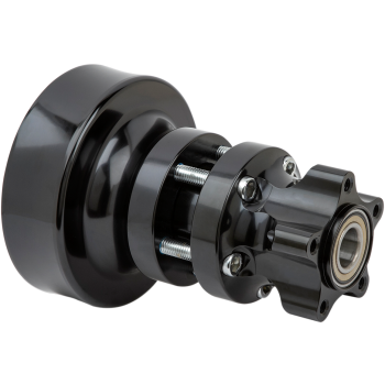 HUB RR 09-UP FLT BLACK