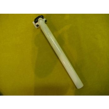 Sadulapost Smica 31,6x350mm valge