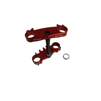 TRIPLE CLAMPS MC85 21 RED