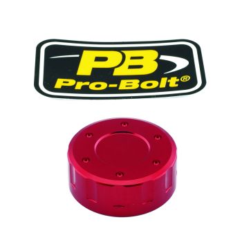 Siduri alumiiniumist reservuaari kork - Punane