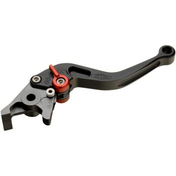 BRAKE LEVER RAC SH BK/RD