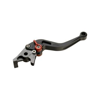 BRAKE LEVER RAC SH BK/RD