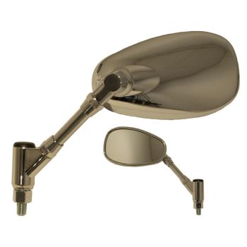 MIRROR L/H YAM UNIV 10MM