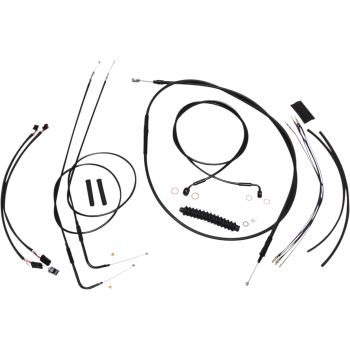 CONTROL CABLE KIT XR BLK