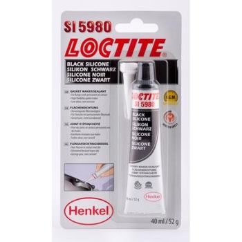LOCTITE 5980 - SILIKOONHERMEETIK MUST 40ML