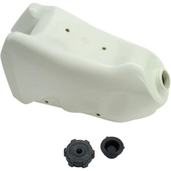 GAS TANK 92-6 CR250 WHITE