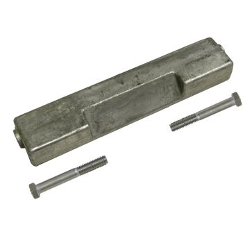 Perf metals anode, Transom