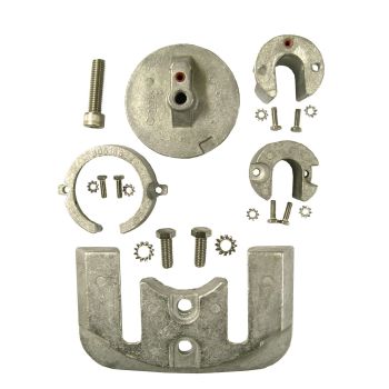 Perf metals anode, Complete Kit Bravo 1