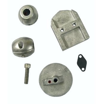 Perf metals anode, Complete Kit Alpha One Gen I