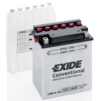 AKU EXIDE 12V HOOLDATAV 14Ah 130A(EN) 134x89x166 -/+