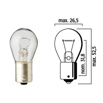 Flösser P21W 12V 21W BA15s