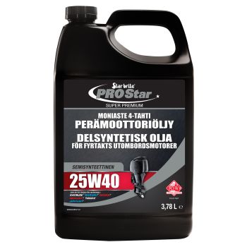 Star brite Premium Synthetic Blend 4 Stroke Outboard Oil 25W40 3,78L