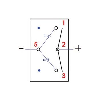 Marina R switch without toggle ON-OFF-ON
