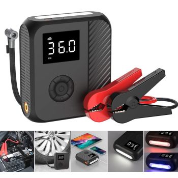 Hyper Power Station 14000 with Jump starter & Air Pump