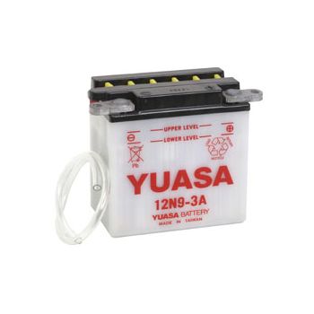 Yuasa battery, 12N9-3A (dc)